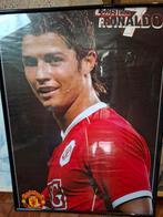 Christian Ronaldo Manchester United Ingelijste Poster, Ophalen, Gebruikt, Oorspronkelijke maker, 75 tot 100 cm
