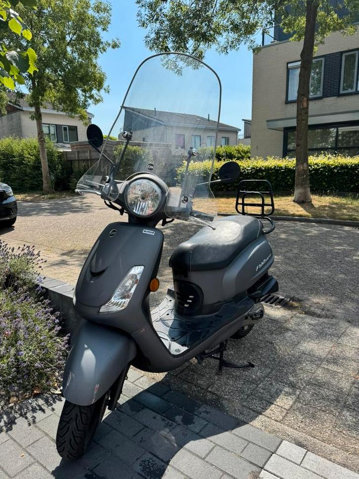 Sym Fiddle Scooter, Fietsen en Brommers, Scooters | SYM, Gebruikt, Fiddle, Benzine, Ophalen
