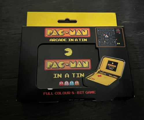 Pac-Man Arcade In A Tin, Spelcomputers en Games, Games | Overige, Zo goed als nieuw, 1 speler, Vanaf 7 jaar, Ophalen of Verzenden