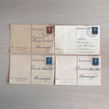 Briefkaarten 1953 aan directie Stoomboot Reederij op de Lek  beschikbaar voor biedingen