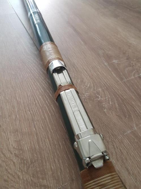 Hengel - HF20 - 2.16mtr - 327gram/ Groen metallic, Watersport en Boten, Hengelsport | Algemeen, Zo goed als nieuw, Kleding, Ophalen of Verzenden