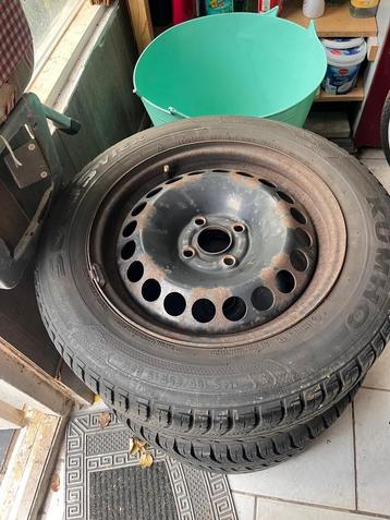 4x Autobanden met Velg 185/65R15 beschikbaar voor biedingen