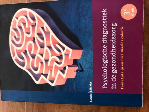 Psychologische diagnostiek in de gezondheidszorg, Boeken, Psychologie, Zo goed als nieuw, Ophalen of Verzenden