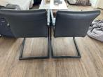 2 stoelen, Ophalen, Gebruikt, Twee, Zwart
