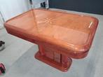 Boottafel / scheepstafel - ingelegd - gelakt - massief hout, Watersport en Boten, Ophalen, Gebruikt, Interieur en Kussens