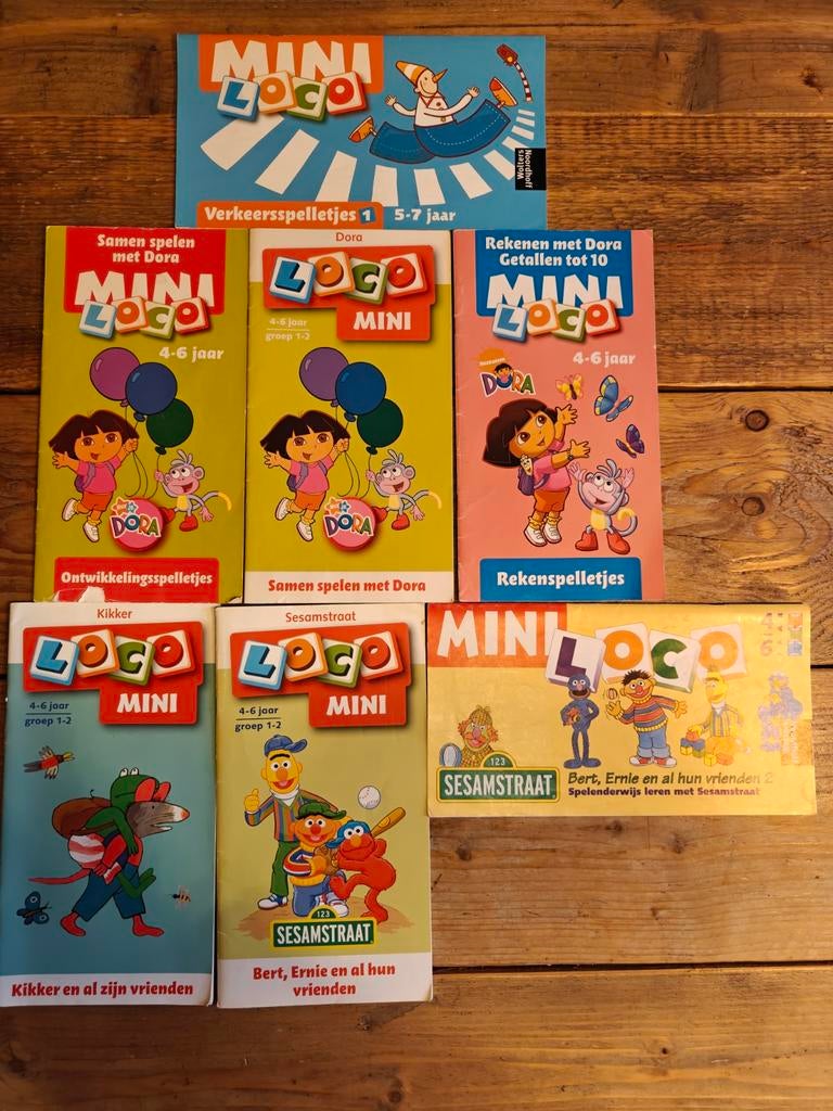 2 Mini Loco doosjes, met 13 Boekjes., Ophalen of Verzenden, Wolters Noordhoff., Wolters Noordhoff., Wolters Noordhoff.