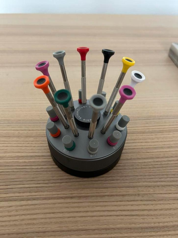 Mini Schroevendraaier Set, Doe-het-zelf en Verbouw, Gereedschap | Handgereedschap, Zo goed als nieuw, Ophalen of Verzenden