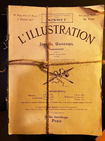 Te koop 25 exemplaren van L’Illustration Janvier - Mai 1913 beschikbaar voor biedingen