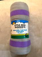 Fleece deken LITTLE MISS SUNSHINE 120x150 cm, Ophalen of Verzenden, Nieuw, 100 cm of meer, Deken