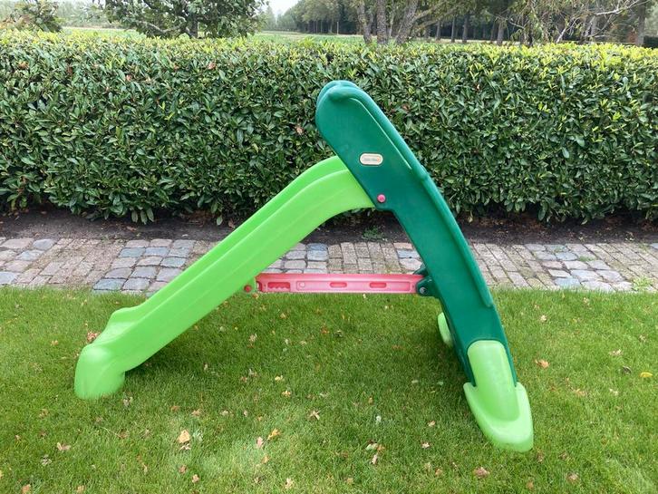 Little Tikes Glijbaan - Groot & Groen!, Kinderen en Baby's, Speelgoed | Buiten | Speeltoestellen, Gebruikt, Glijbaan, Ophalen
