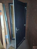 Kunststof deur met kozijn, Ophalen, Kunststof, 200 tot 215 cm, Buitendeur