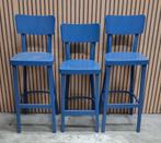 Nog 3 x houten barkrukken satelliet bar krukken barstoelen, 5 krukken of meer, Ophalen of Verzenden, Zo goed als nieuw, 60 tot 90 cm