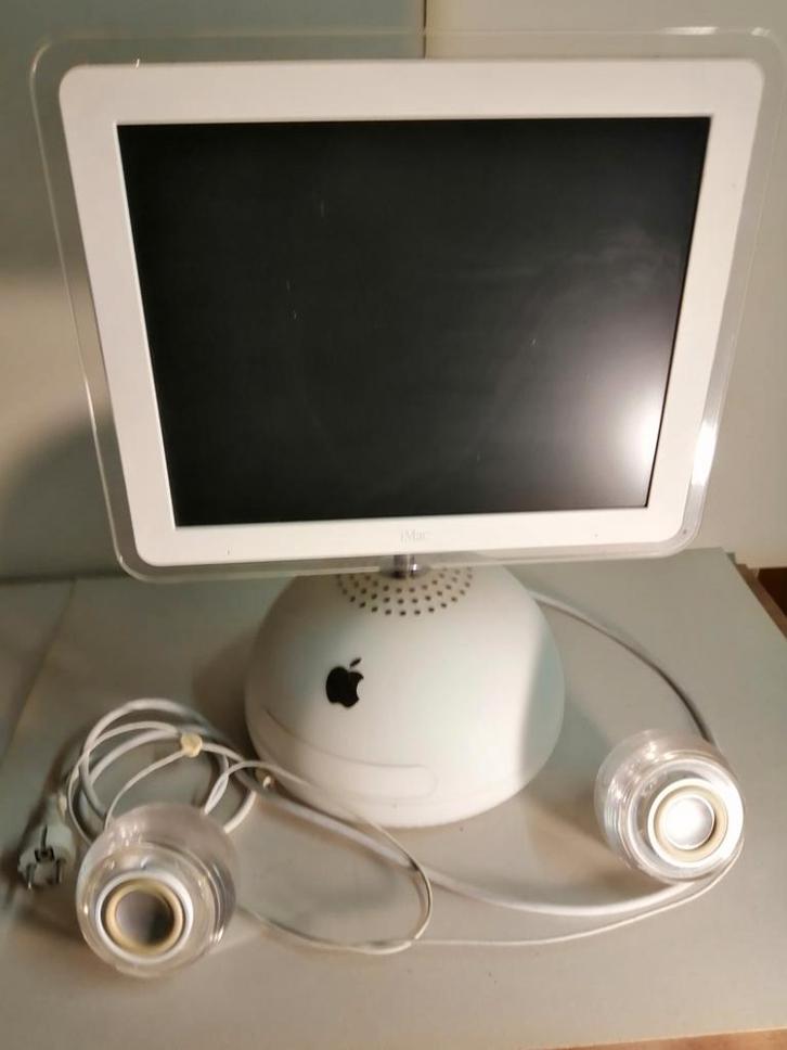 Vintage iMac G4 Bolletje, Computers en Software, Apple Desktops, Gebruikt, iMac, Onbekend, Onbekend, Minder dan 4 GB, Ophalen of Verzenden