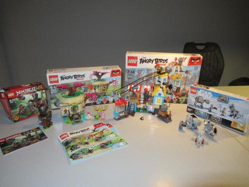 Lego Angry birds 75824 75823 Star Wars 75298 Ninjago 70621, Kinderen en Baby's, Speelgoed | Duplo en Lego, Zo goed als nieuw, Lego