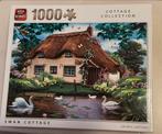 KING puzzel 1000 stukjes (swan cottage), Ophalen of Verzenden, 500 t/m 1500 stukjes, Zo goed als nieuw, Legpuzzel