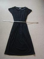 zwarte  jurk / japon  maat 38, Nieuw, Maat 38/40 (M), H&M, Ophalen of Verzenden