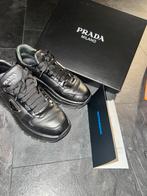 Prada maat 38 origineel met doos, Ophalen of Verzenden, Zo goed als nieuw, Zwart, Sneakers of Gympen