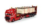 Tekno Daf XF105 Weeda met containerload en oversized kist, Hobby en Vrije tijd, Modelauto's | 1:50, Ophalen of Verzenden, Zo goed als nieuw