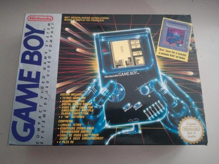 Gameboy in originele doos met repro piepschuim binnendoos, Spelcomputers en Games, Spelcomputers | Nintendo Game Boy, Gebruikt