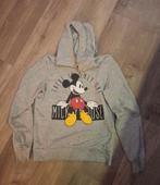 Grijze hoodie, trui met capuchon met Mickey Mouse, Ophalen of Verzenden, Gedragen, Maat 34 (XS) of kleiner, Grijs