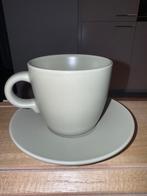 Ikea Kop en Schotel Set (2 stuks), Huis en Inrichting, Keuken | Servies, Keramiek, Ophalen of Verzenden, Zo goed als nieuw, Effen