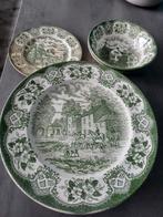 Te koop: vintage Engelse borden., Antiek en Kunst, Antiek | Servies los, Ophalen of Verzenden