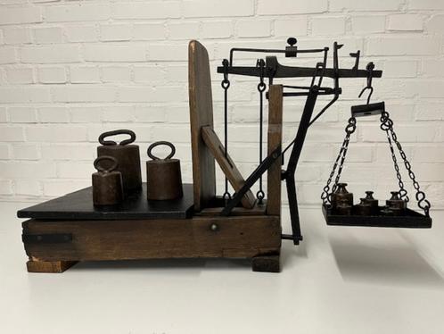 Antieke bascule, Antiek en Kunst, Antiek | Gereedschap en Instrumenten, Ophalen