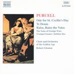 Purcell Ode for St Cecilia's Day Te Deum / Robert Glenton, Ophalen of Verzenden, Classicisme, Zo goed als nieuw, Overige typen