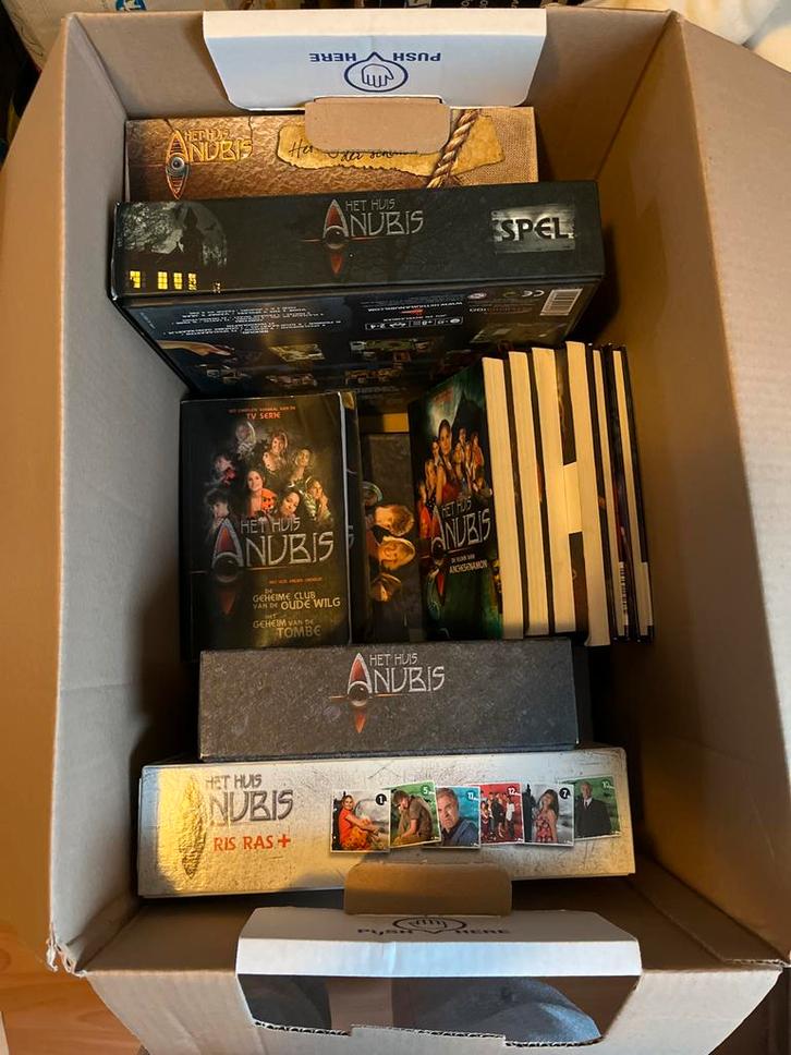 Huis Anubis Set - Spellen en Boeken, Hobby en Vrije tijd, Gezelschapsspellen | Bordspellen, Gebruikt, Een of twee spelers, Ophalen