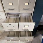 Industriële stalen ladekast kaartenbak  6 laadjes div.grijs, Huis en Inrichting, Kasten | Ladekasten, Minder dan 50 cm, 5 laden of meer