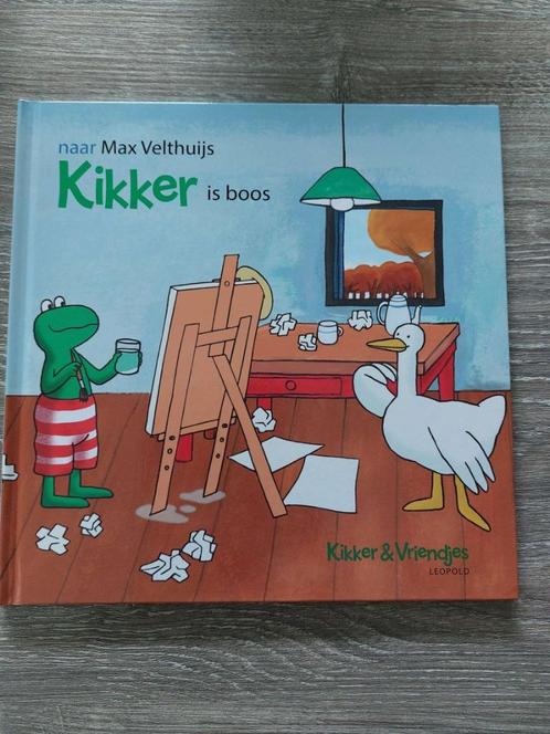 Max Velthuijs - Kikker is boos -Kikker & Vriendjes, Boeken, Kinderboeken | Kleuters, Zo goed als nieuw, Voorleesboek, Ophalen of Verzenden