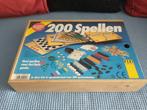 200 Spellen houten kistje, Ophalen of Verzenden, Zo goed als nieuw
