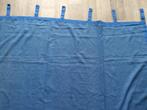 mooie lichtblauw gordijn., Ophalen of Verzenden, Gebruikt, Blauw, 200 cm of meer