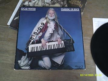 Edgar Winter – Standing On Rock/ Vinyl lp (1981) beschikbaar voor biedingen