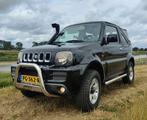 Suzuki Jimny 1.3 Cabrio 4WD 2008 Zwart, Auto's, Suzuki, Zwart, 4 stoelen, Zwart, 14 km/l