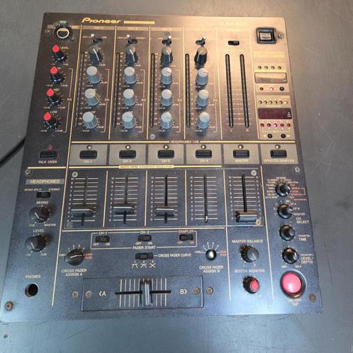 Pioneer DJM-600 4-kanaals mixer (headphone aansl. ontbreekt), Muziek en Instrumenten, Mengpanelen, Zo goed als nieuw