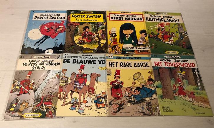 Dokter Zwitser compleet, Boeken, Stripboeken, Zo goed als nieuw, Complete serie of reeks, Ophalen of Verzenden
