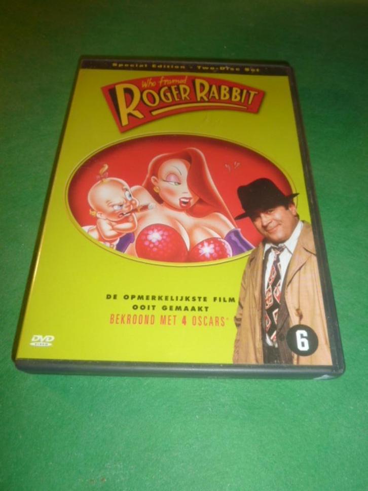 Who framed Roger Rabbit  Dubbel-dvd, Cd's en Dvd's, Dvd's | Kinderen en Jeugd, Zo goed als nieuw, Boxset, Alle leeftijden, Verzenden