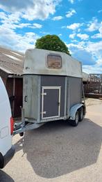 Titan 2-paards trailer (1997) - Opknapper, Dieren en Toebehoren, Paarden en Pony's | Trailers en Aanhangwagens, Ophalen, Gebruikt