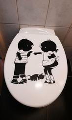 Wc bril sticker jip en jannekke en Takkie, Ophalen of Verzenden, Nieuw, Zwart, Overige typen