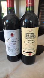 Twee bordeaux’s 2011 een appellation uit de medoc, Ophalen of Verzenden, Zo goed als nieuw, Frankrijk, Rode wijn