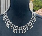 Swarovski collier halsketting uit 2003 ( zeldzaam), Ophalen of Verzenden, Zo goed als nieuw, Zilver