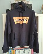 Levi's zwarte hoody goud/bronskleur opdruk, Zwart, Ophalen of Verzenden, Zo goed als nieuw, Levi’s