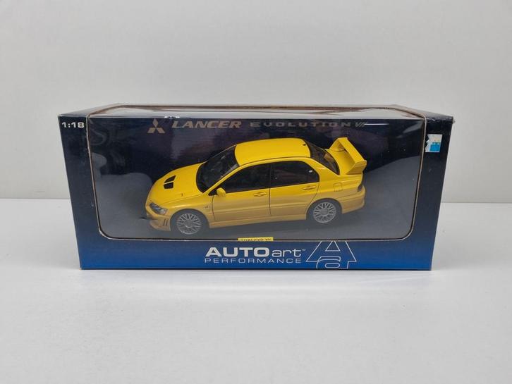 Autoart
Mitsubishi Lancer Evo VlI
1:18 Nieuwstaat, Hobby en Vrije tijd, Modelauto's | 1:18, Zo goed als nieuw, Auto, Ophalen of Verzenden