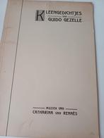 Guido Gezelle/Cath v Rennes KLEENGEDICHTJES, Ophalen of Verzenden, Les of Cursus, Klassiek