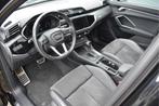 Audi Q3 45 TFSI e 245 Pk S-Line Black Ed Pano Memory Leder M, Zwart, 245 pk, Hybride Elektrisch/Benzine, SUV of Terreinwagen