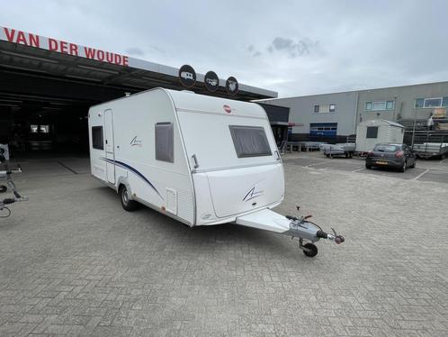 Bürstner Averso 465 TS Vol. aut. mover Fransbed, Caravans en Kamperen, Caravans, Bedrijf, tot en met 4, 750 - 1000 kg, Rondzit