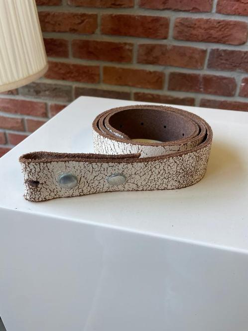 Riem voor een belt buckle van Josh maat 95, Kleding | Heren, Riemen en Ceinturen, Nieuw, Riem of Ceintuur, 95 tot 105 cm, Wit
