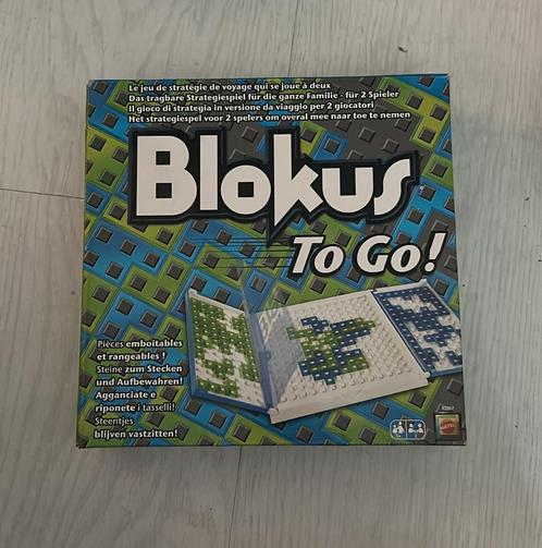 Blokus To Go! Reisspel voor 2 spelers, Hobby en Vrije tijd, Gezelschapsspellen | Bordspellen, Zo goed als nieuw, Een of twee spelers