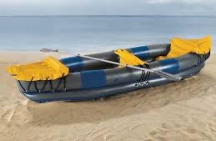 Kajak / Kano ( nieuw in doos), Watersport en Boten, Kano's, Nieuw, Overige typen, Twee personen, Opblaasbaar, Met peddels, Ophalen